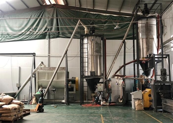 Băng tải máy cấp liệu bằng phễu trục vít cho mảnh nhựa PET OSF-16-3