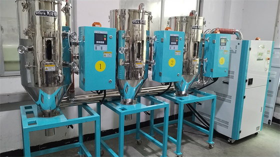 Bảo vệ quá nhiệt quá tải khử ẩm Hopper máy sấy tiết kiệm năng lượng