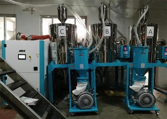 Phễu hút ẩm tổ ong hút ẩm không khí nóng Phễu máy sấy hút ẩm cho PET PA PEEK