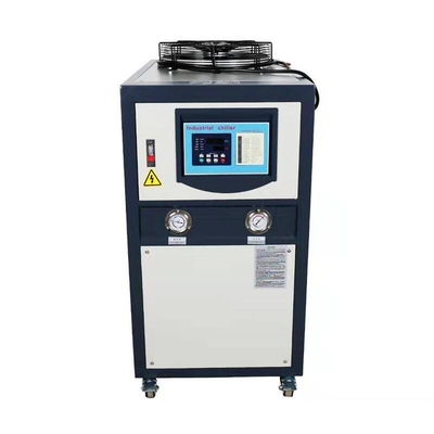 Máy làm lạnh nước công nghiệp làm mát bằng không khí R407C Chất làm lạnh OCM-A cho nhựa phun màu xám