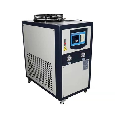Máy làm lạnh nước công nghiệp làm mát bằng không khí R407C Chất làm lạnh OCM-A cho nhựa phun màu xám