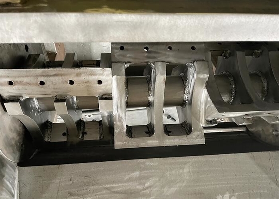 Máy tạo hạt nhựa màu xám tốc độ cao Máy hủy tài liệu SKD-11 OG-5FS
