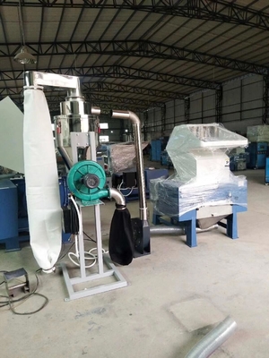 Máy tái chế nhựa tốc độ cao bằng thép SUS để cắt khuyết tật