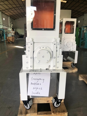 Máy nghiền nhựa tốc độ chậm SUS, Máy nghiền nhựa 380V Máy nghiền hạt