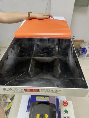 Máy nghiền hạt nhựa công nghiệp tốc độ thấp Máy xay hạt OG-2LS cho các khuyết tật về trái cây