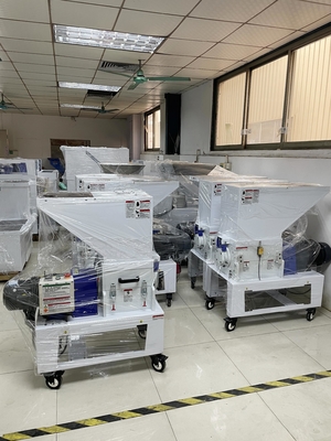 Máy nghiền nhựa tốc độ chậm SUS, Máy nghiền nhựa 380V Máy nghiền hạt