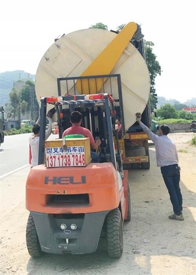 Máy trộn nhựa dọc công nghiệp có sức mạnh động cơ tùy chỉnh