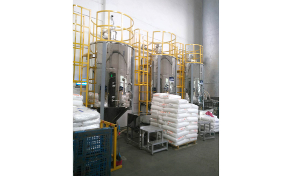 OST-460 Thùng chứa bằng thép không gỉ dạng viên 80L - 1000L để lưu trữ nhựa