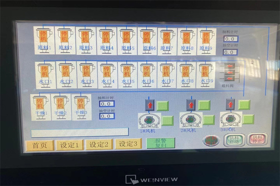 OMCS-30 Hệ thống cho ăn trung tâm Sấy khô Trộn nhựa Xử lý tùy chỉnh
