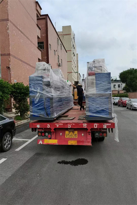 Điều khiển thông minh PLC Dây chuyền sản xuất dây đeo bằng nhựa PP Băng với 5-19 Mm màu xanh lá cây
