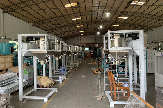 Máy đóng gói viên bán tự động Cân đóng gói xếp chồng cho nhựa TPU PVC
