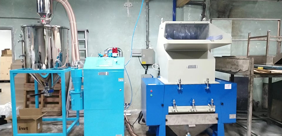 Máy tạo hạt tái chế nhựa SKD, Máy hủy nhựa công nghiệp 3,75kw