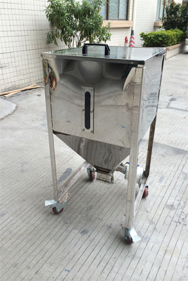 Thùng chứa bằng thép không gỉ 80L - 1000L để lưu trữ hạt nhựa