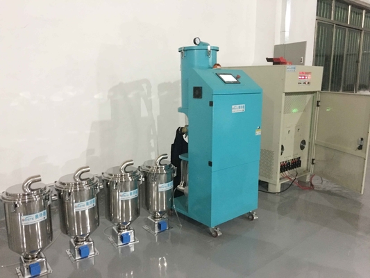 Máy nạp nhựa tự động Máy xúc phễu với màu môi trường