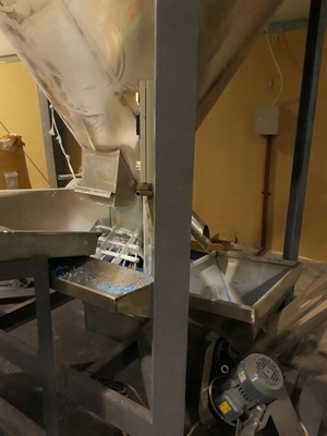 Băng tải trục vít nạp liệu tự động bằng thép SUS cho hạt
