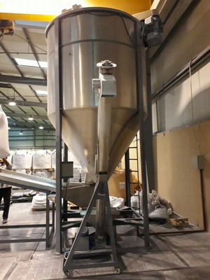 Băng tải trục vít nạp liệu tự động bằng thép SUS cho hạt