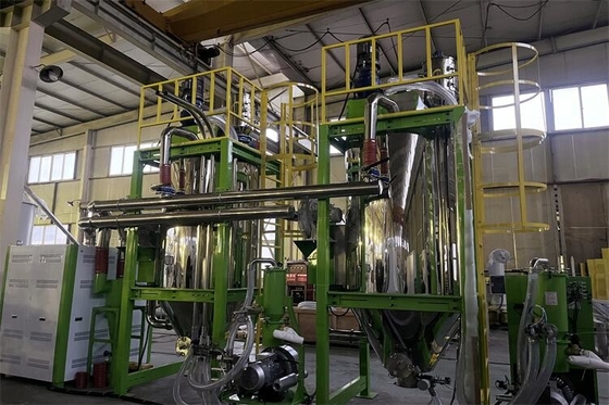 Máy sấy kết tinh PET 100-1000 Kg / H với hệ thống lọc nhiều giai đoạn