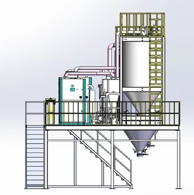 Máy sấy khô khô nhựa với dung lượng khô khô 30L/h