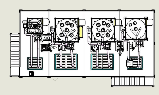 Màn hình hiển thị LCD Máy sấy khô chất nhựa 1000m3/h 45C Nhiệt độ đầu ra không khí