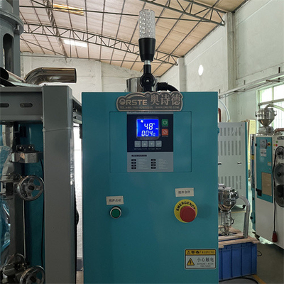 Máy sấy PET tinh thể hóa được điều khiển bằng PLC với khả năng làm sạch tự động 100-1000 kg/h