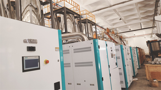 Thép không gỉ khô máy sấy 4-40 Kw để sấy hạt nhựa
