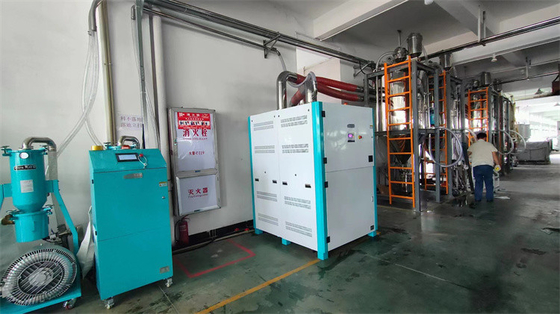 Thép không gỉ khô máy sấy 4-40 Kw để sấy hạt nhựa