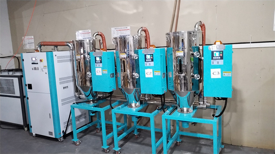 Thép không gỉ khô máy sấy 4-40 Kw để sấy hạt nhựa
