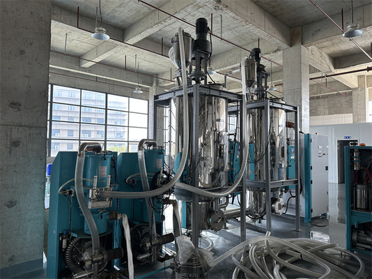 Không khí làm mát 4-30KW máy tinh thể hóa vật nuôi Nhựa tinh thể hóa với tự động làm sạch