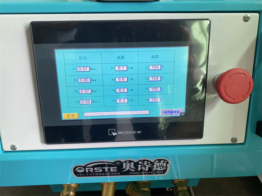 Nhiệt độ đơn mạch Mold Controller Flexible Diverter với ống đồng Cooling Squad
