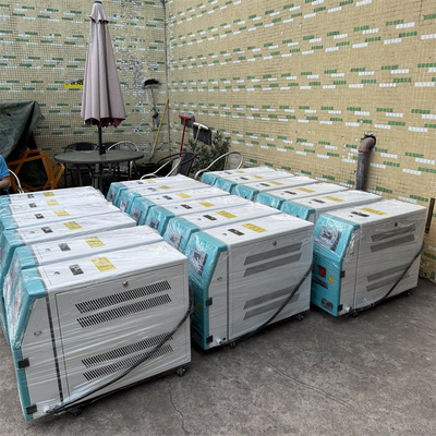 Máy sưởi dầu nấm mốc điều khiển nhiệt độ PT 3/8 50-180.C Dầu chuyển nhiệt với ống đồng lưu thông